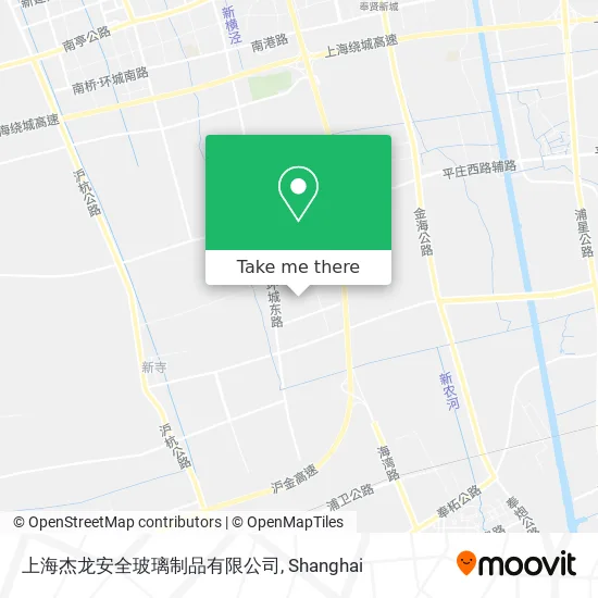 上海杰龙安全玻璃制品有限公司 map