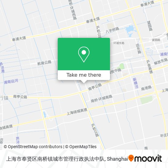 上海市奉贤区南桥镇城市管理行政执法中队 map