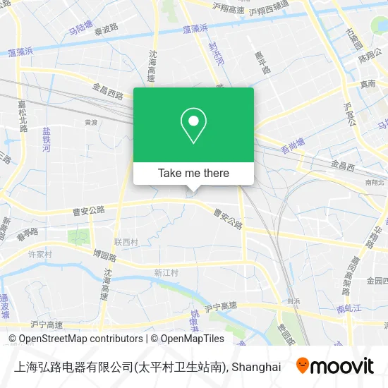 上海弘路电器有限公司(太平村卫生站南) map