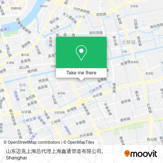 山东迈克上海总代理上海鑫通管道有限公司 map