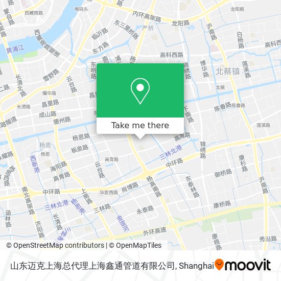山东迈克上海总代理上海鑫通管道有限公司 map