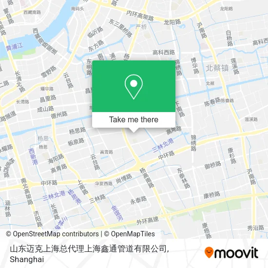 山东迈克上海总代理上海鑫通管道有限公司 map
