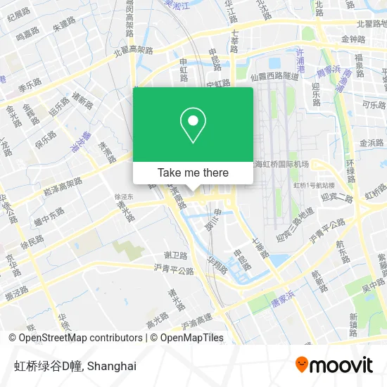 虹桥绿谷D幢 map