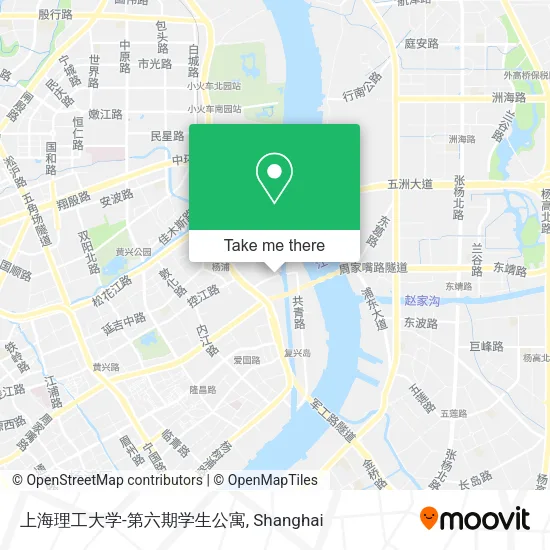 上海理工大学-第六期学生公寓 map