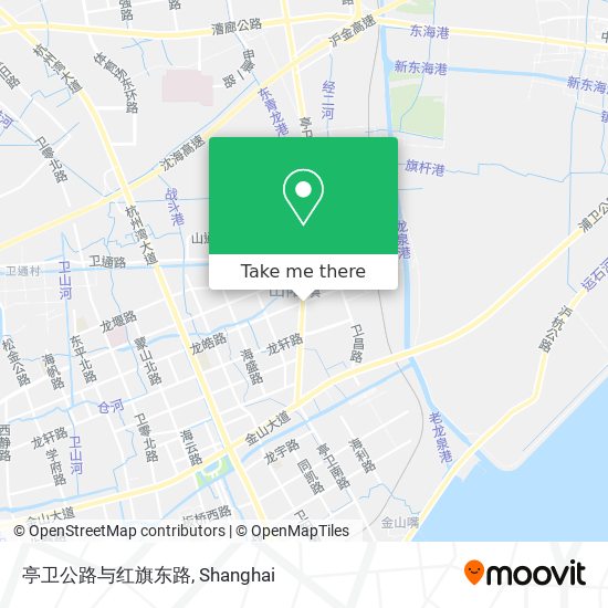 亭卫公路与红旗东路 map