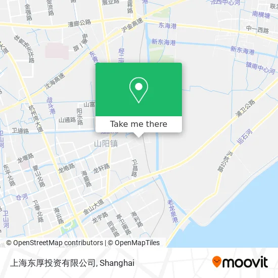 上海东厚投资有限公司 map