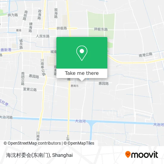 海沈村委会(东南门) map