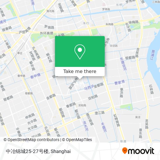 中冶锦城25-27号楼 map