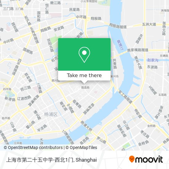 上海市第二十五中学-西北1门 map