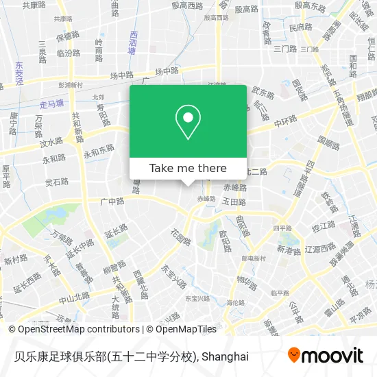 贝乐康足球俱乐部(五十二中学分校) map