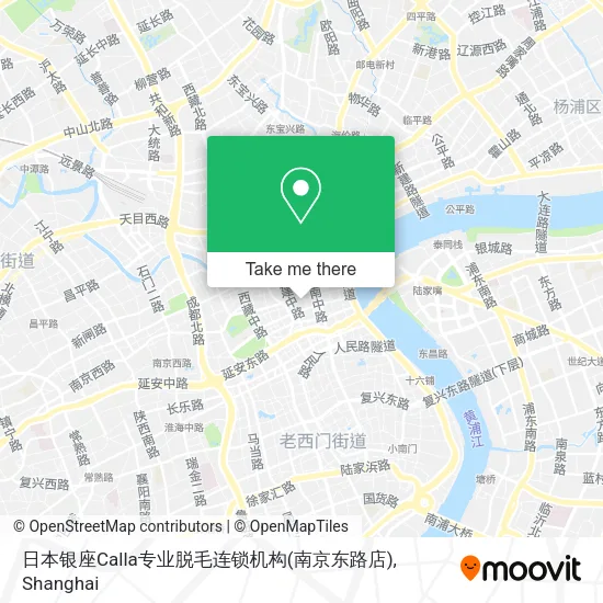 日本银座Calla专业脱毛连锁机构(南京东路店) map