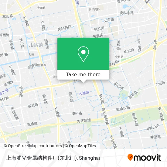 上海浦光金属结构件厂(东北门) map