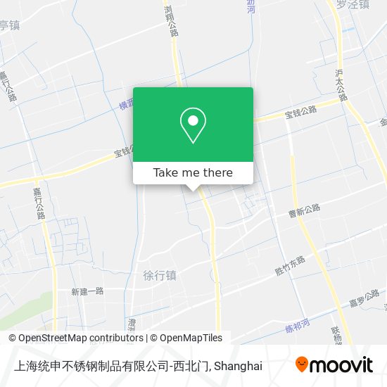 上海统申不锈钢制品有限公司-西北门 map