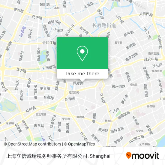 上海立信诚瑞税务师事务所有限公司 map
