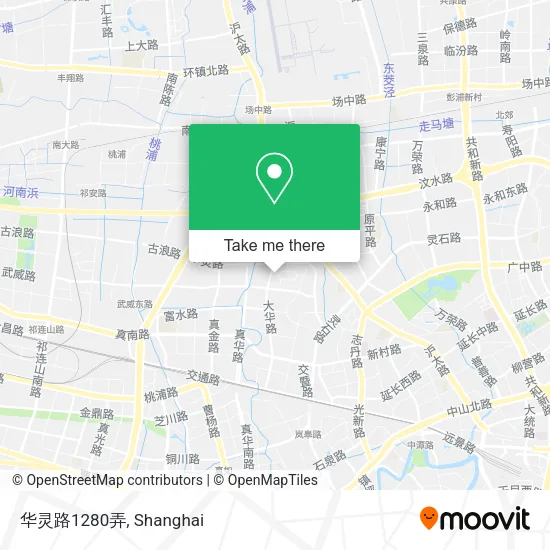 华灵路1280弄 map