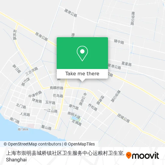 上海市崇明县城桥镇社区卫生服务中心运粮村卫生室 map