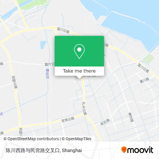 陈川西路与民营路交叉口 map