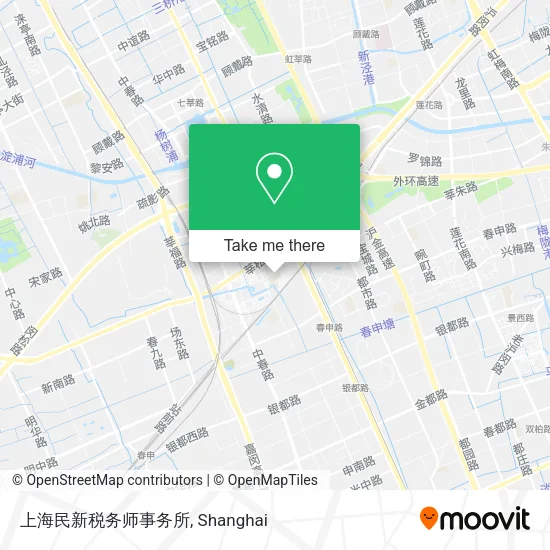上海民新税务师事务所 map