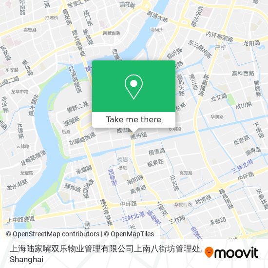 上海陆家嘴双乐物业管理有限公司上南八街坊管理处 map