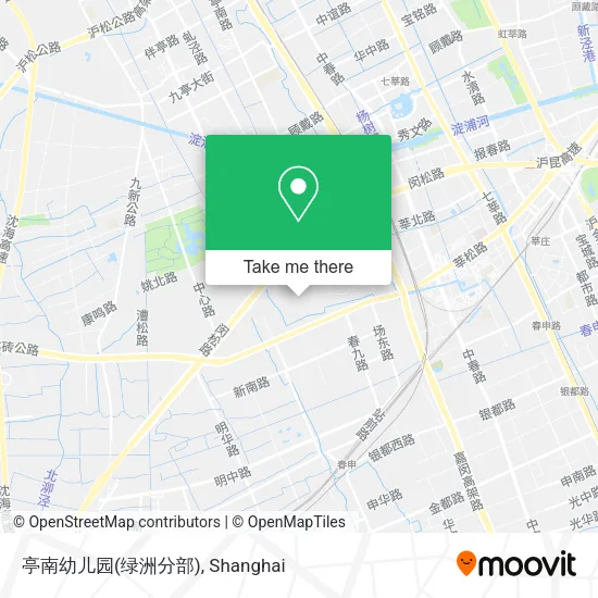 亭南幼儿园(绿洲分部) map