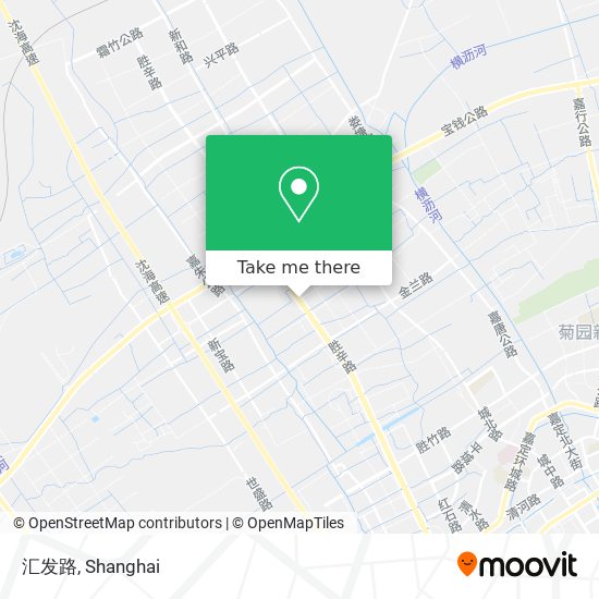 汇发路 map