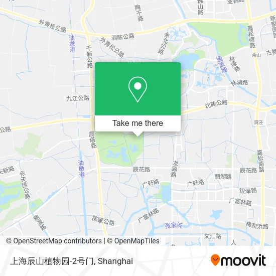 上海辰山植物园-2号门 map