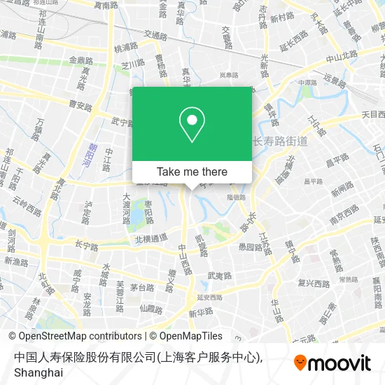 中国人寿保险股份有限公司(上海客户服务中心) map