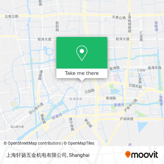 上海轩扬五金机电有限公司 map