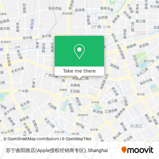 苏宁曲阳路店(Apple授权经销商专区) map