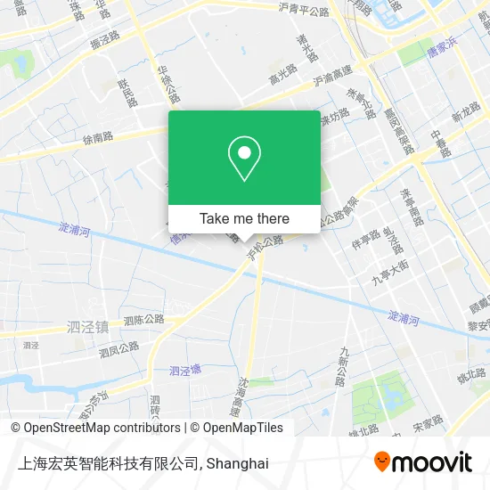 上海宏英智能科技有限公司 map