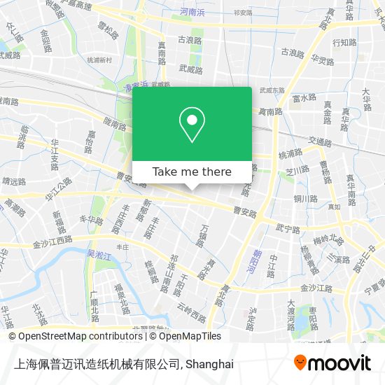 上海佩普迈讯造纸机械有限公司 map