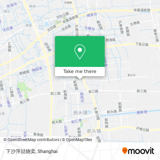 下沙萍喆烧卖 map