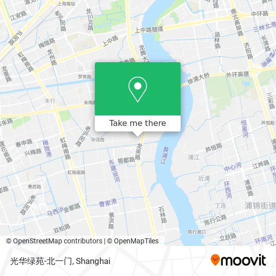 光华绿苑-北一门 map