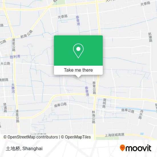 土地桥 map