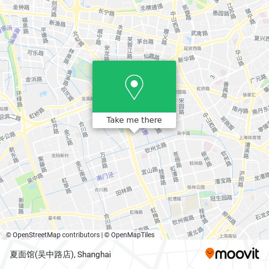 夏面馆(吴中路店) map