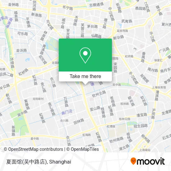 夏面馆(吴中路店) map