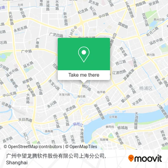 广州中望龙腾软件股份有限公司上海分公司 map