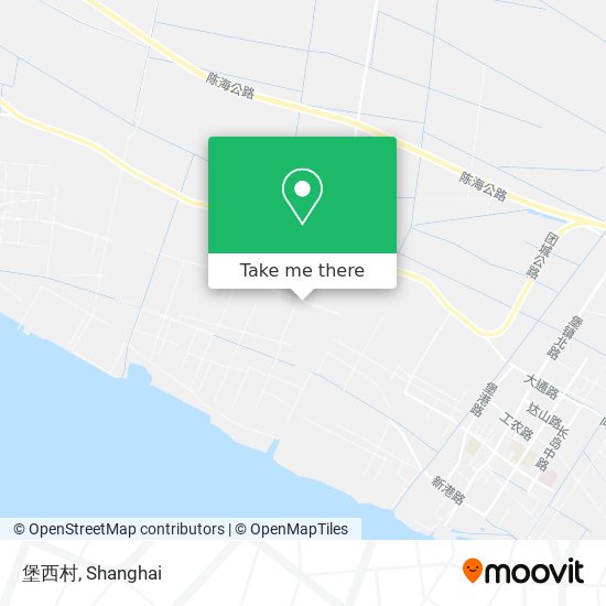 堡西村 map