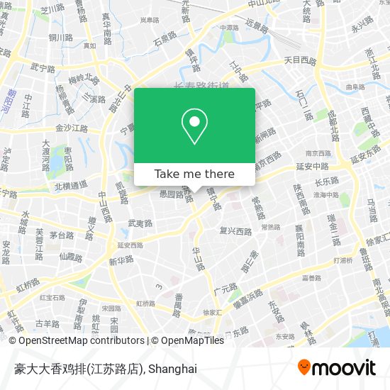 豪大大香鸡排(江苏路店) map