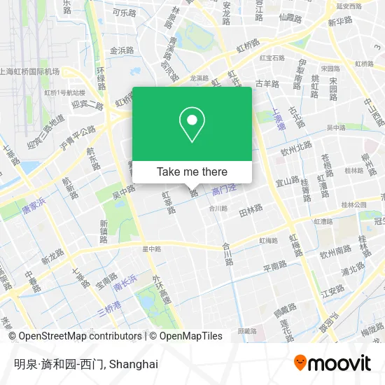 明泉·旖和园-西门 map