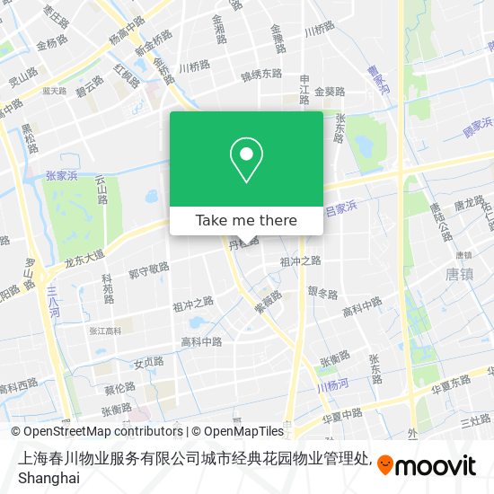 上海春川物业服务有限公司城市经典花园物业管理处 map