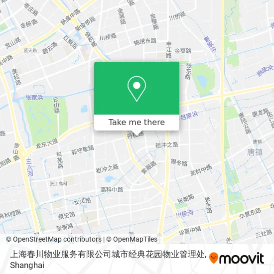 上海春川物业服务有限公司城市经典花园物业管理处 map