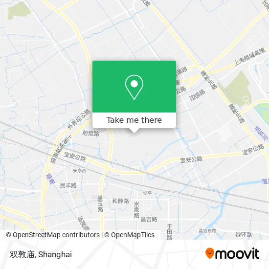 双敦庙 map