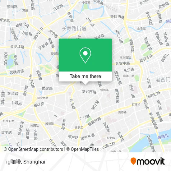 ig咖啡 map