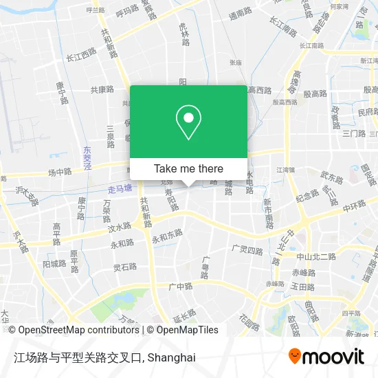 江场路与平型关路交叉口 map