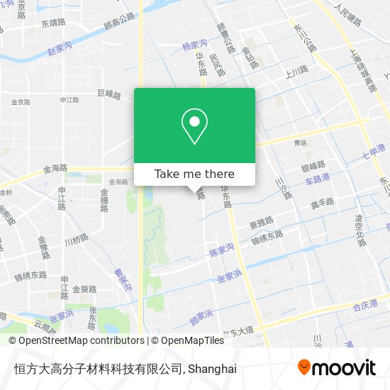 恒方大高分子材料科技有限公司 map