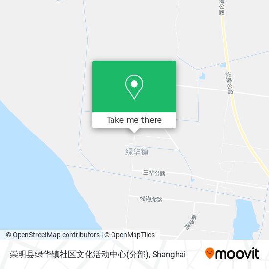 崇明县绿华镇社区文化活动中心(分部) map