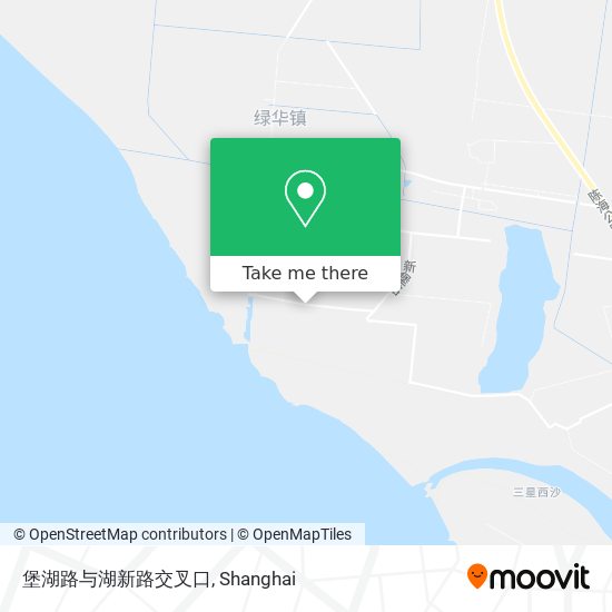 堡湖路与湖新路交叉口 map