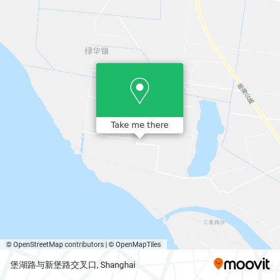 堡湖路与新堡路交叉口 map