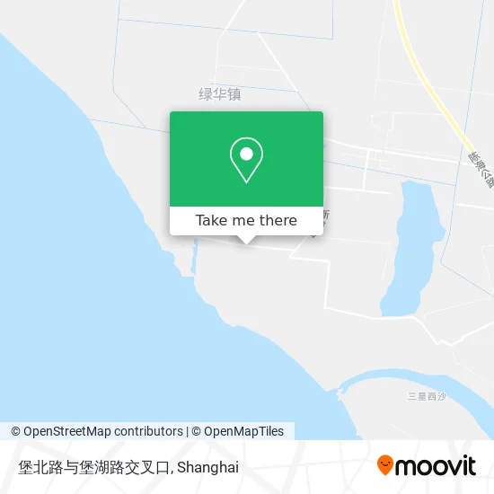 堡北路与堡湖路交叉口 map